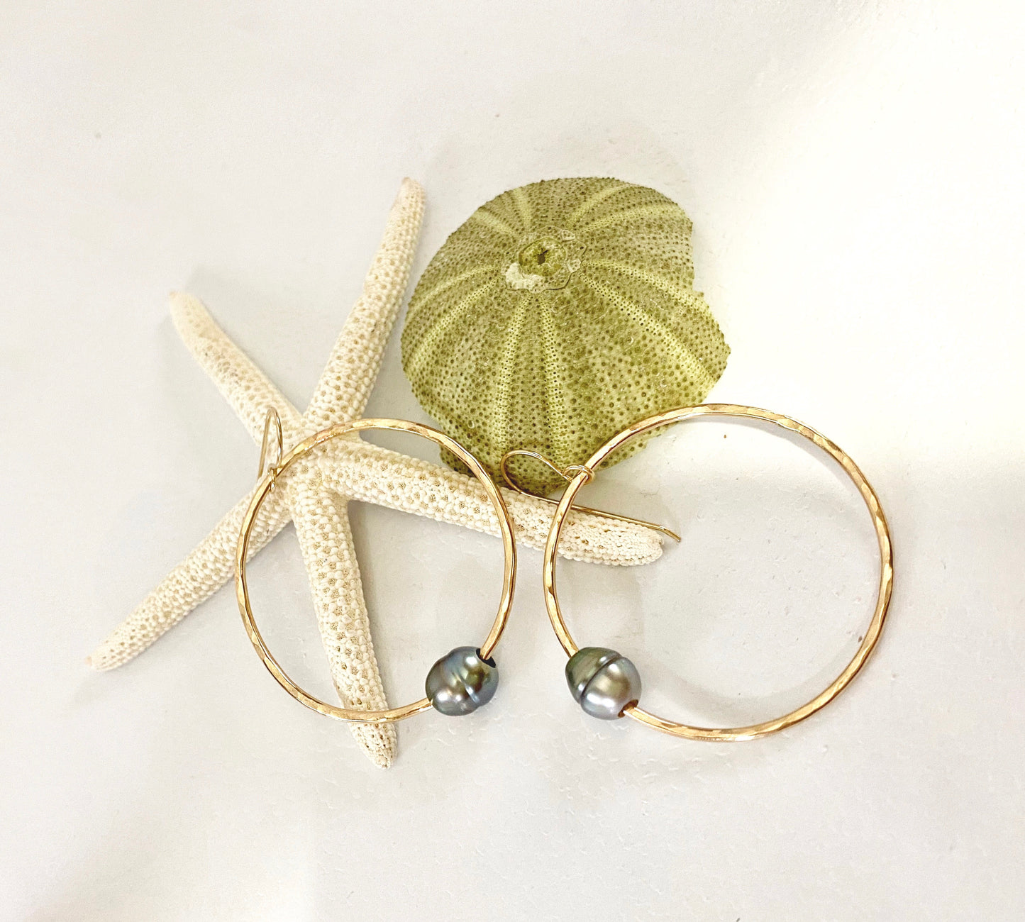 Ekahi Hammered Hoops
